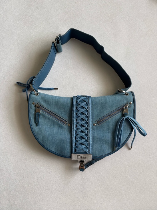 Dior Handbags - Dior Denim Admit-It One Shoulder Bag